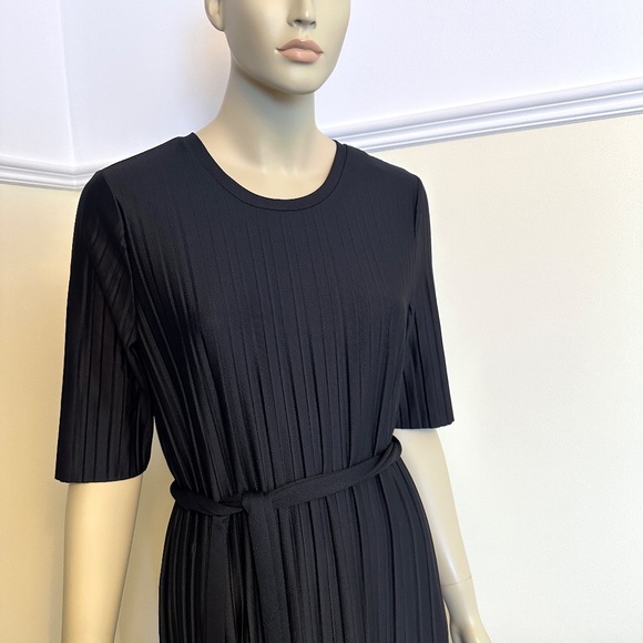 Selected Femme plisse midi dress - Picture 5 of 15
